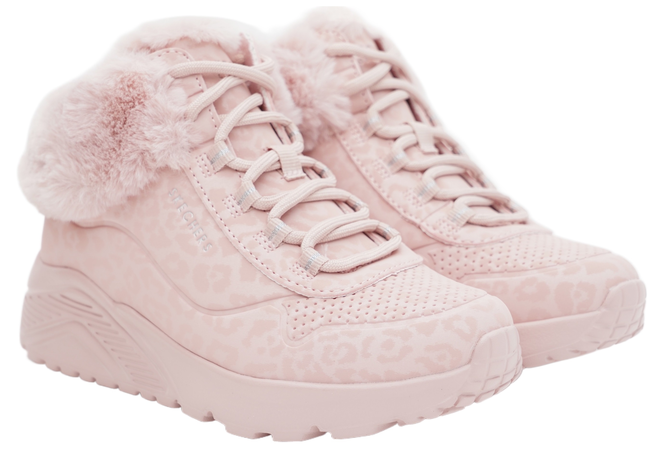 Ботинки для девочки Skechers Uno Lite 310362L BLSH 32 (1 US) розовые фото 4