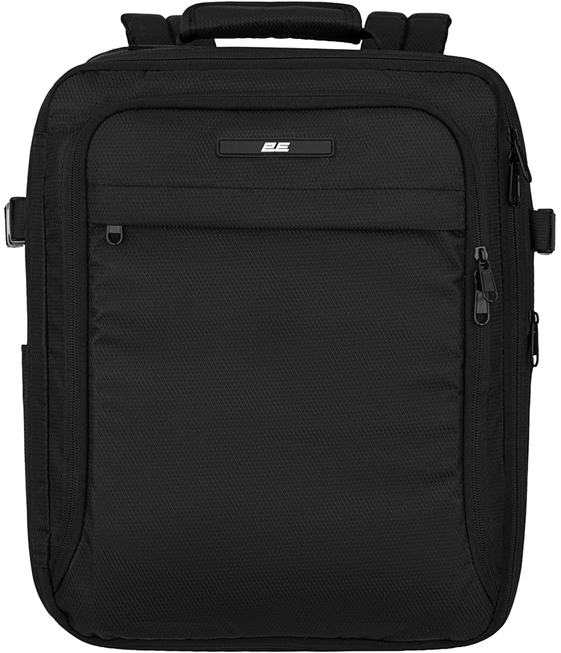 Набір валіз 2E, Trek, (M+S), TSA, 4 колеса, + 2 рюкзаки Cabin (2E-BPET-CABIN-BK), поліестр, чорніфото14