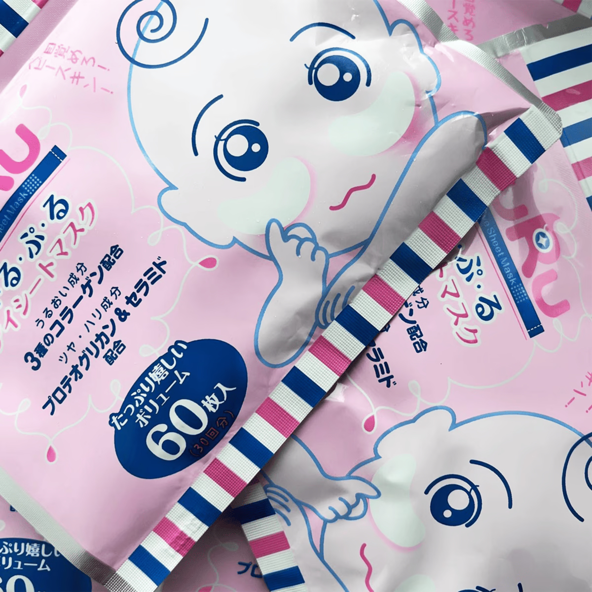 Лифтинг-патчи под глаза SPC Puru Eye Sheet Mask омолаживающие 60 шт фото 3