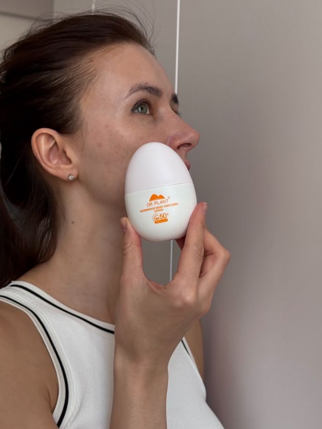 Водостійкий санскрін Dr. Plant Waterproof Moist Sunscreen SPF50+/PA++++ 50 млфото6