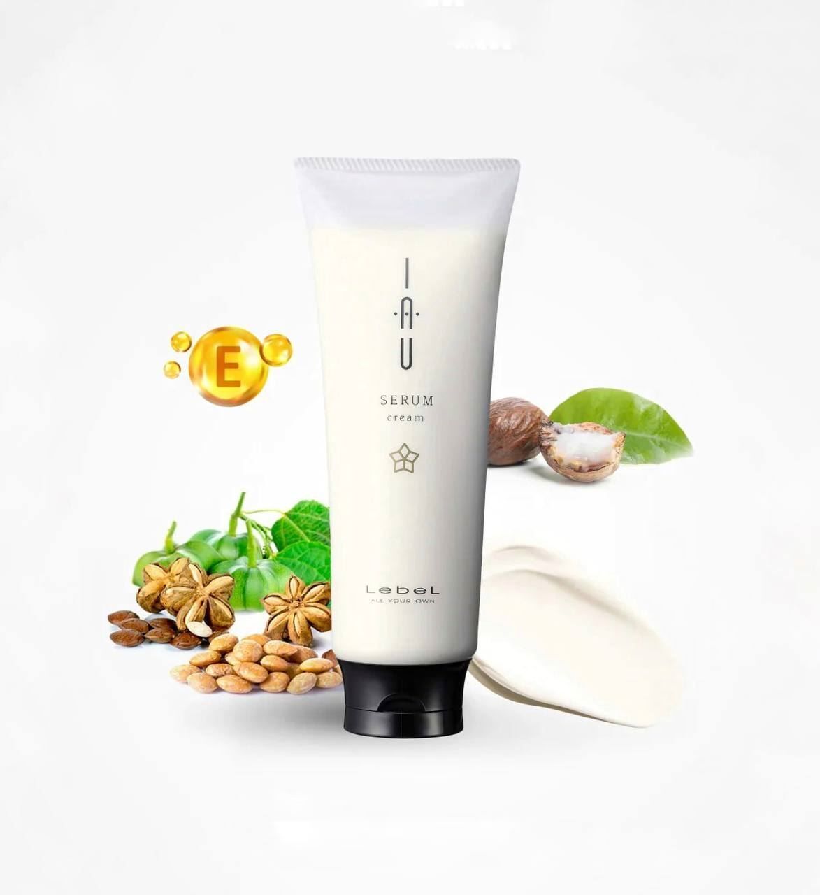 Аромакрем для зволоження та розгладження волосся Lebel IAU Serum Cream 200 млфото2