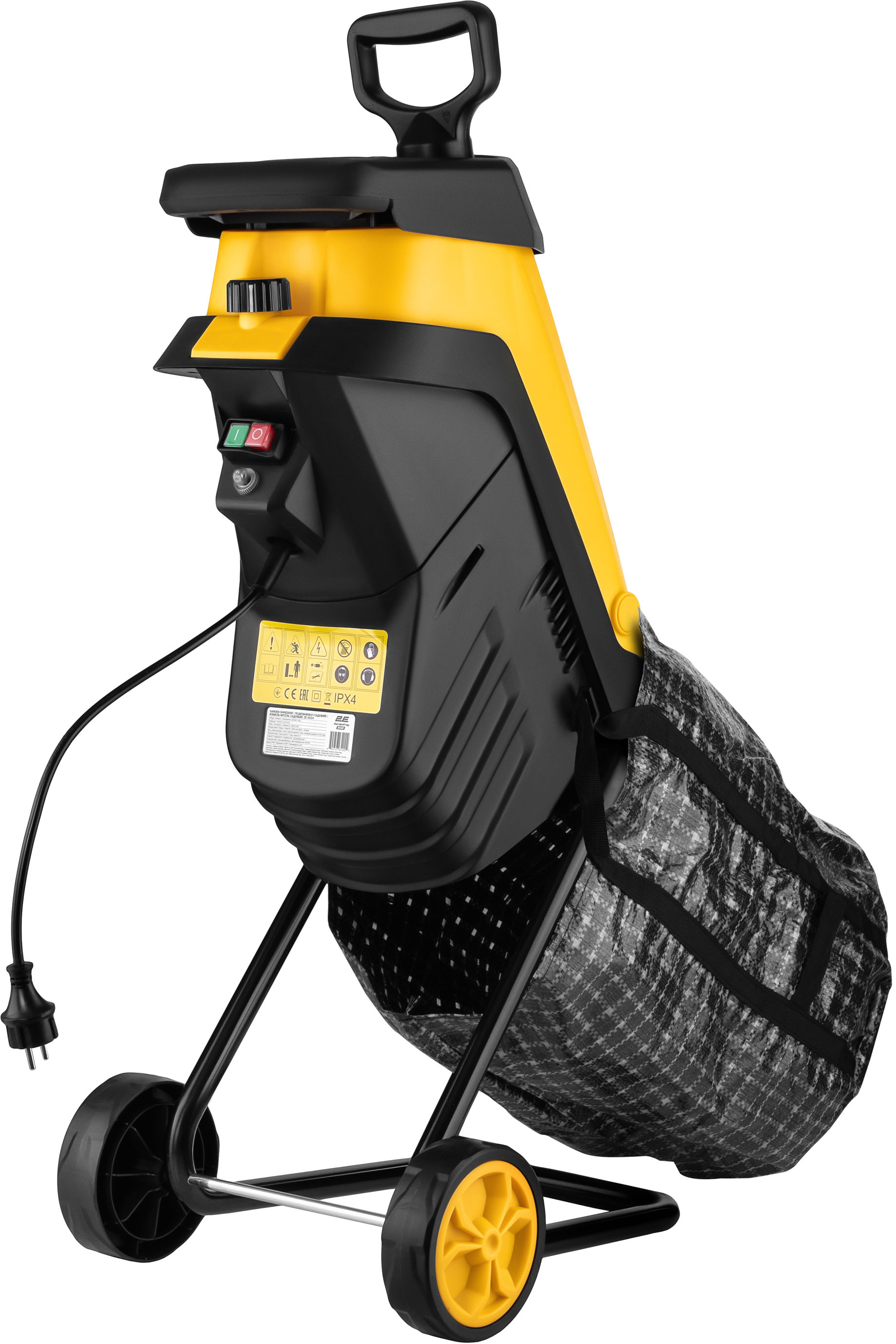 Измельчитель садовый 2Е GardenFrag 2400Вт повреждена упаковка (2E-ES24S) фото 7