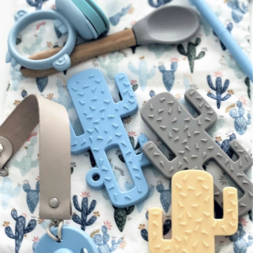 Прорізувач для зубів силіконовий MinikOiOi Cactus - Mellow Yellow (101090006)фото7