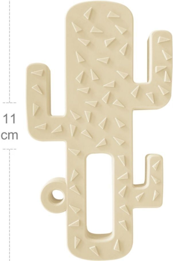 Прорізувач для зубів силіконовий MinikOiOi Cactus - Mellow Yellow (101090006)фото2