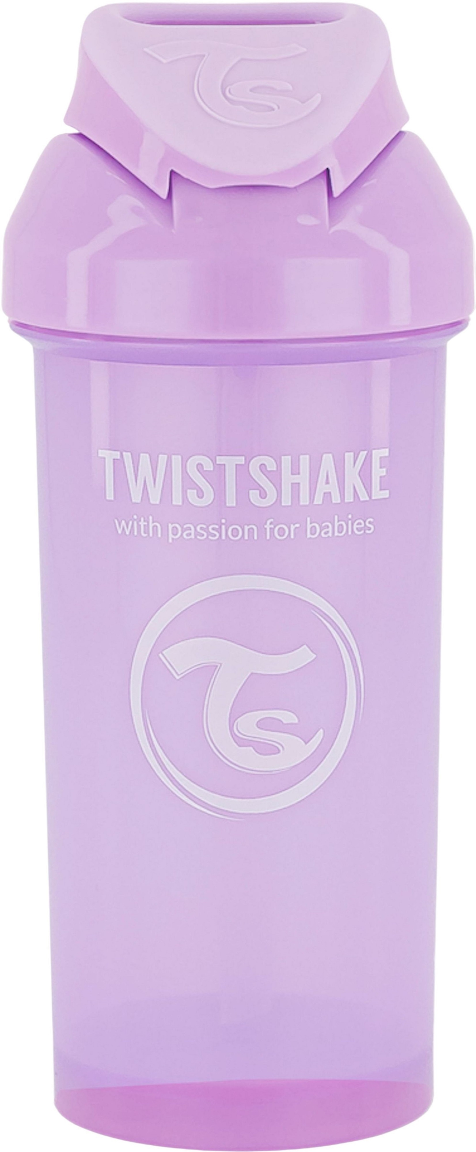 Чашка-непроливайка із силіконовою соломинкою Twistshake Pastel Purple 360 ​​мл, 6+міс, (78591)фото2