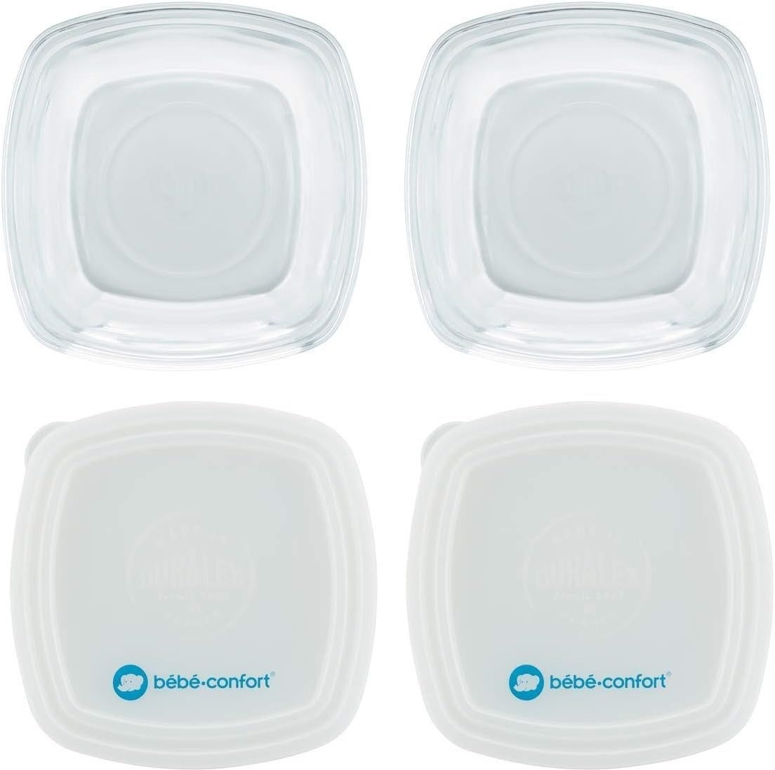 Скляні контейнери для їжі Bebe Confort 2 шт. 4+ міс (3105209200)фото2