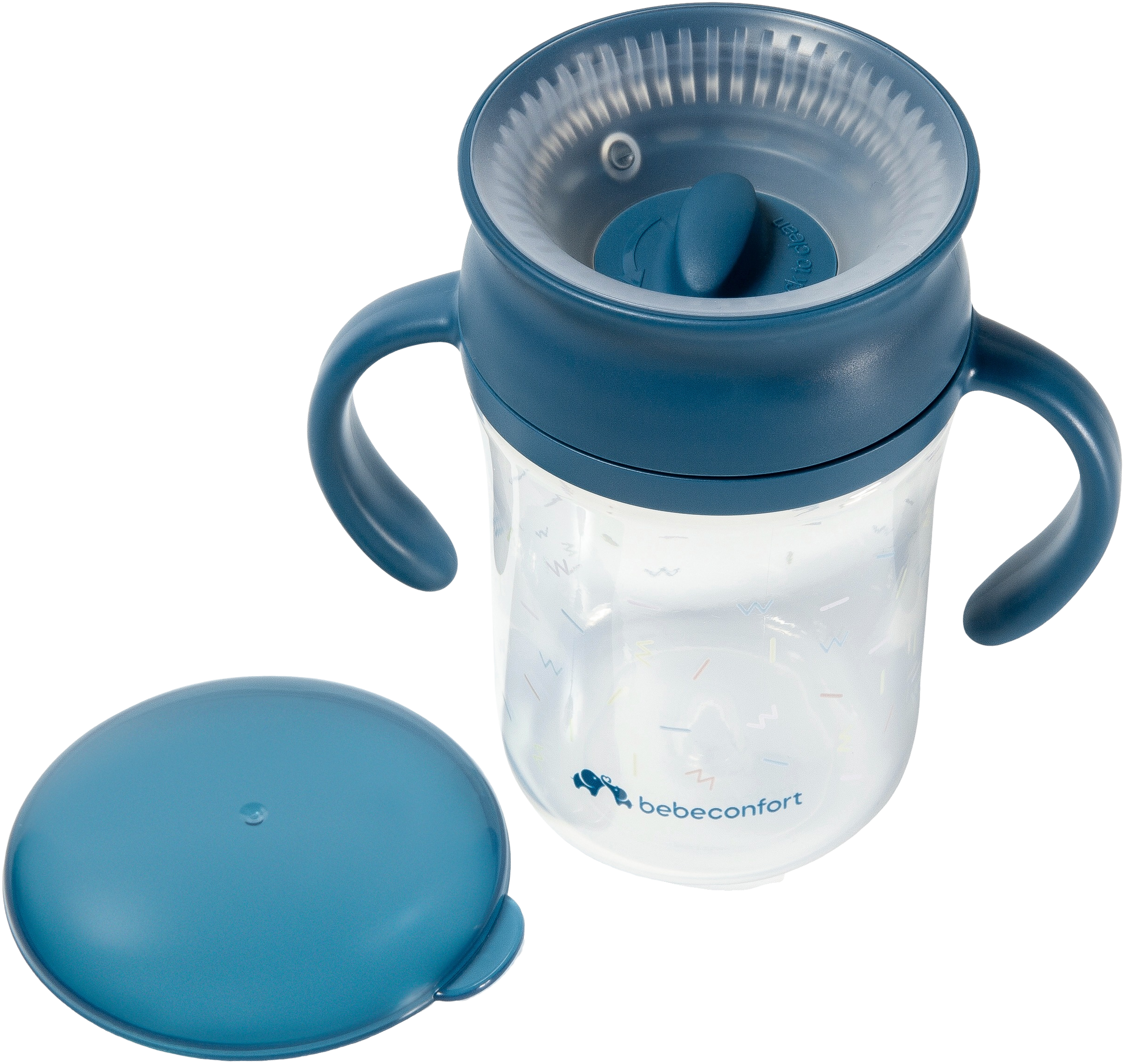 Чашка-непроливайка Bebe Confort Glow Blue 280 ml (3105201230)фото2