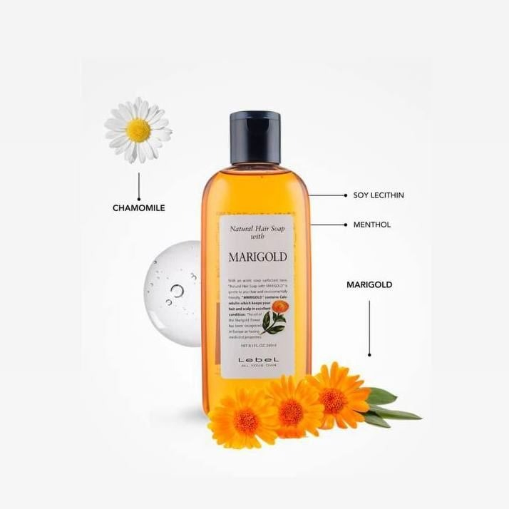 Шампунь для склонных к жирности волос Lebel календула 240 мл фото 2