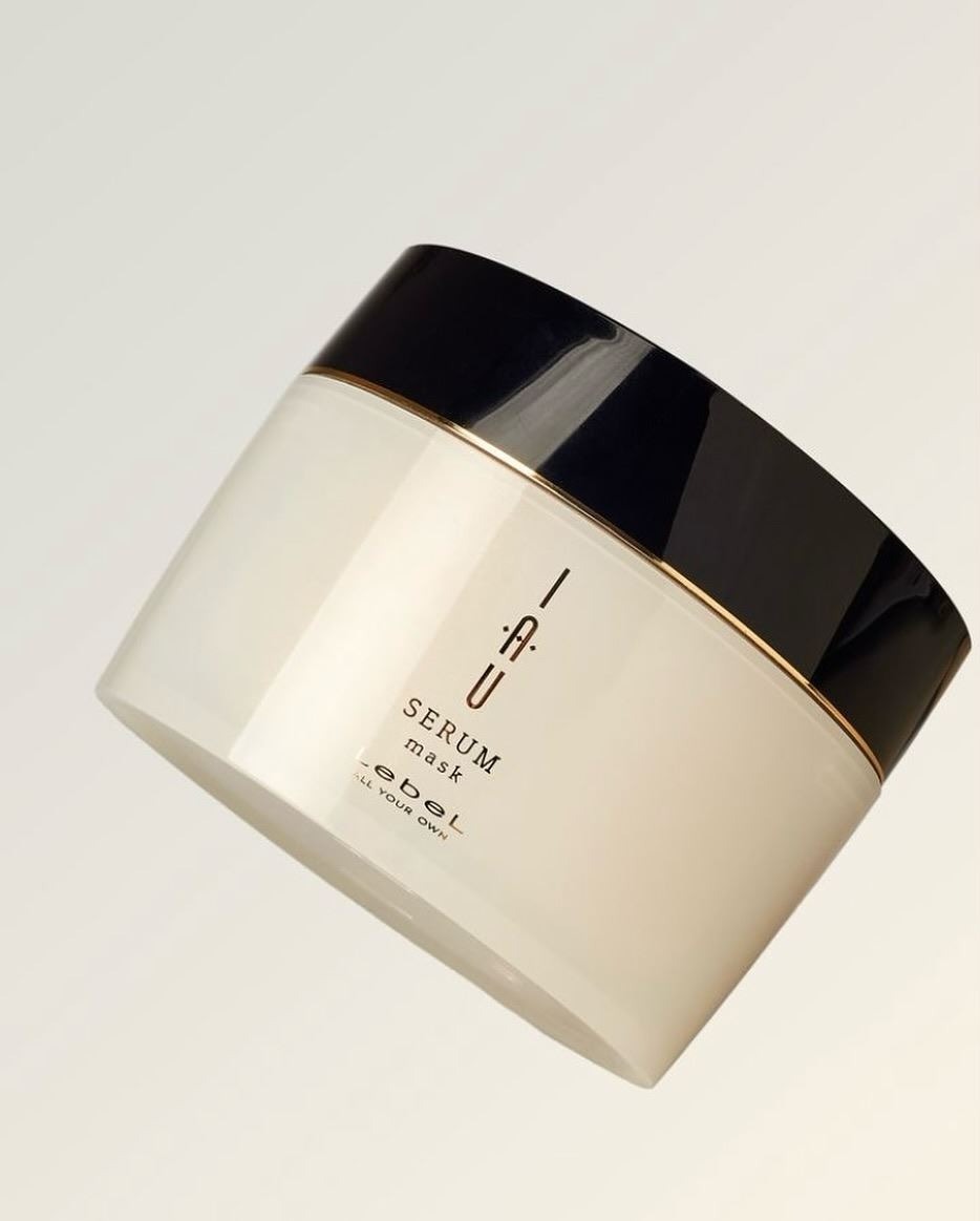 Аромамаска для сухого пошкодженого волосся концентрована Lebel IAU Serum Mask 170 гфото3