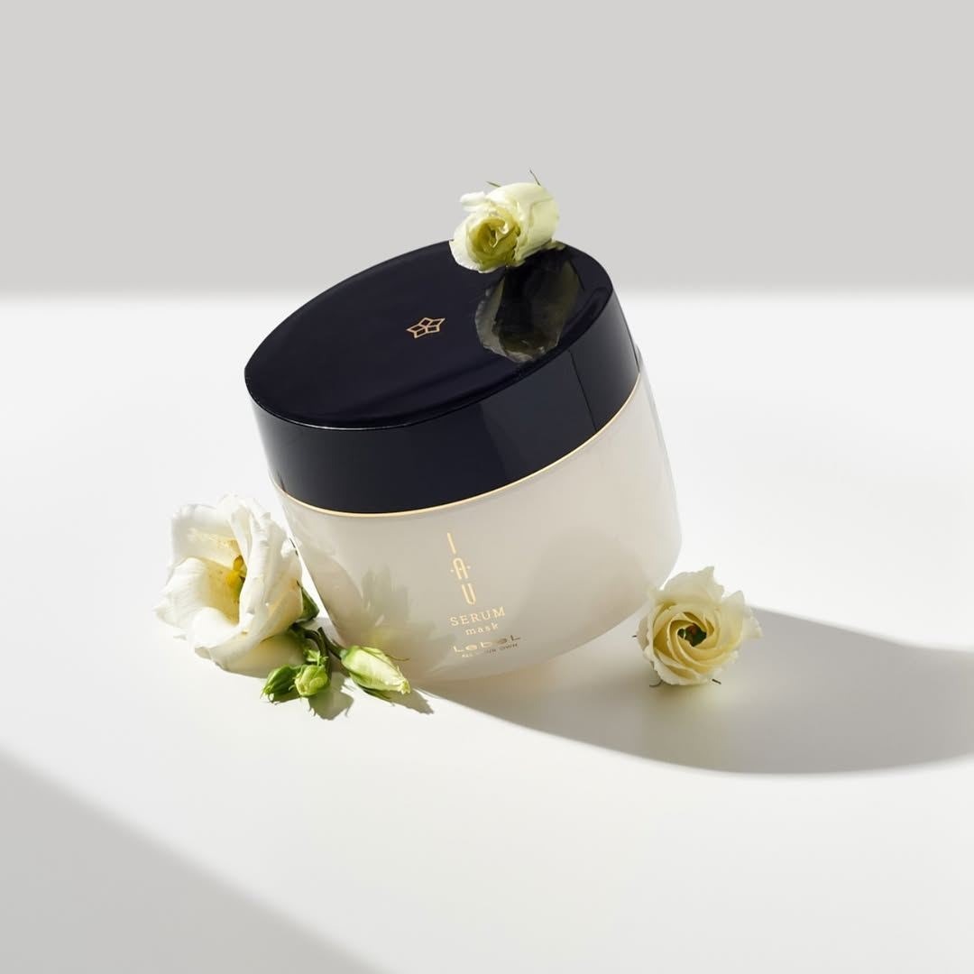 Аромамаска для сухого пошкодженого волосся концентрована Lebel IAU Serum Mask 170 гфото4