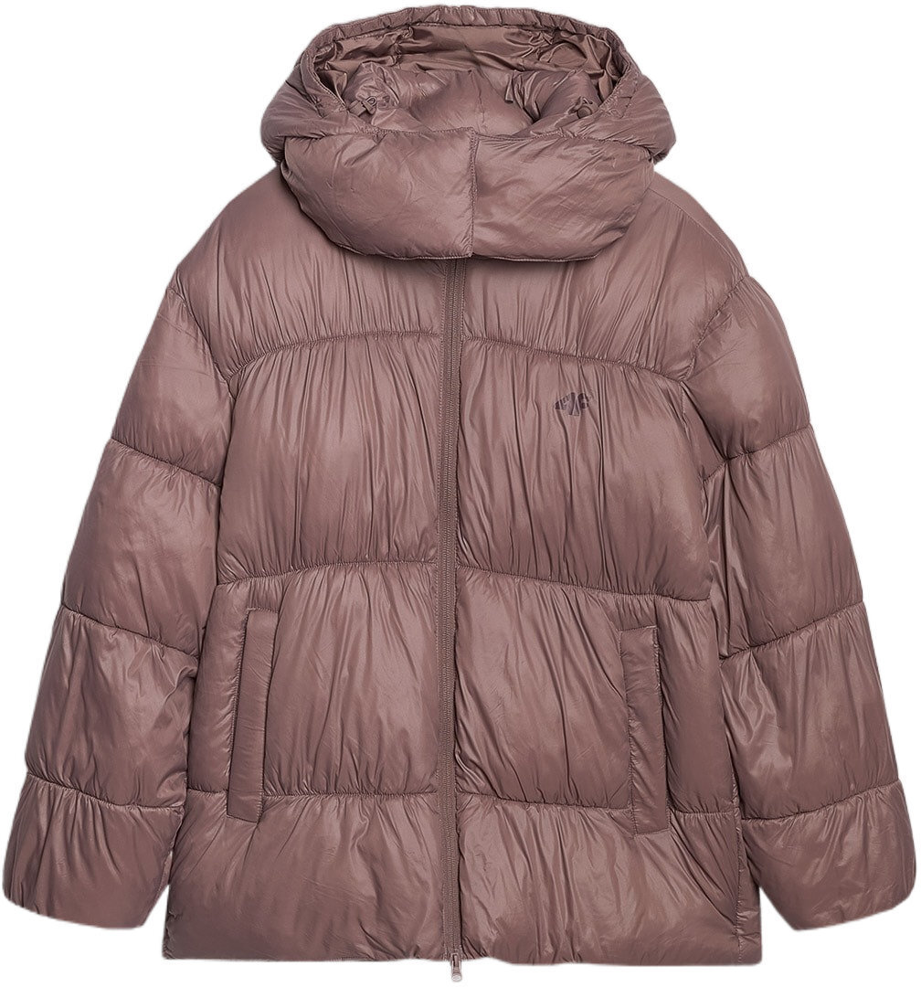 Пуховик жіночий 4F Down Jacket F585 4FWAW25TDJAF585-80S XS коричневийфото11
