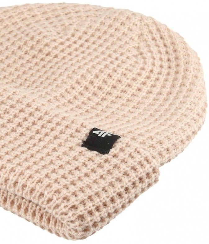 Шапка 4F Cap U558 бежевая фото 2