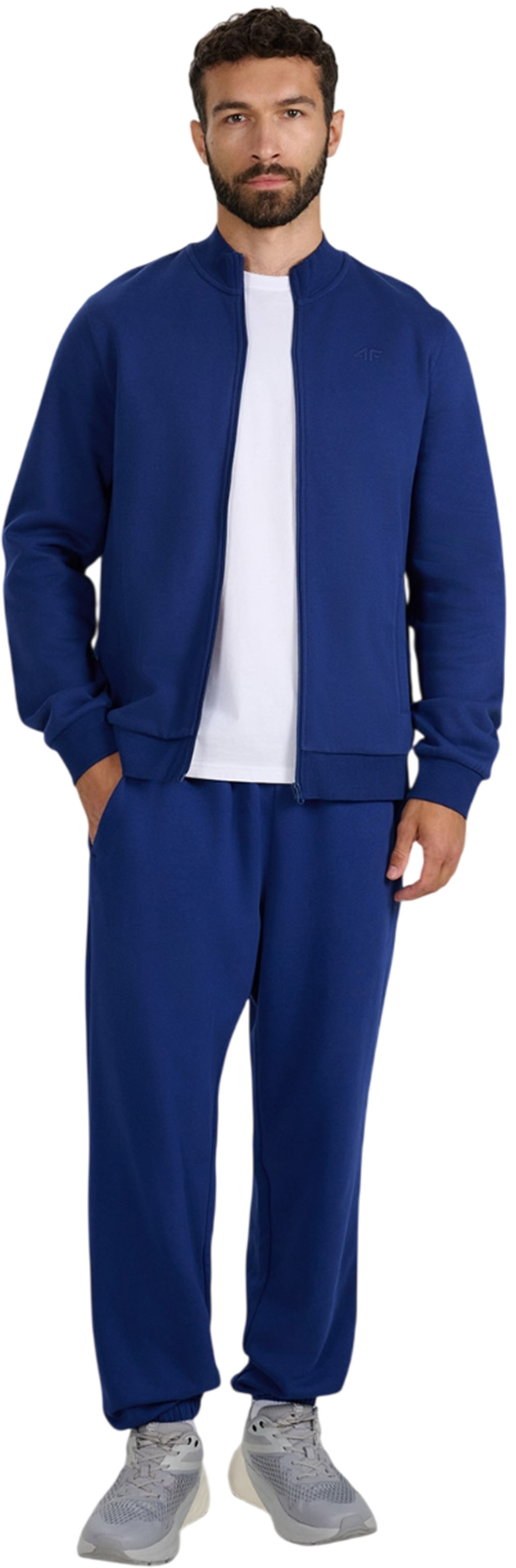 Толстовка мужская 4F Sweatshirt 4FWMM00TSWSM1463-031S XL синяя фото 