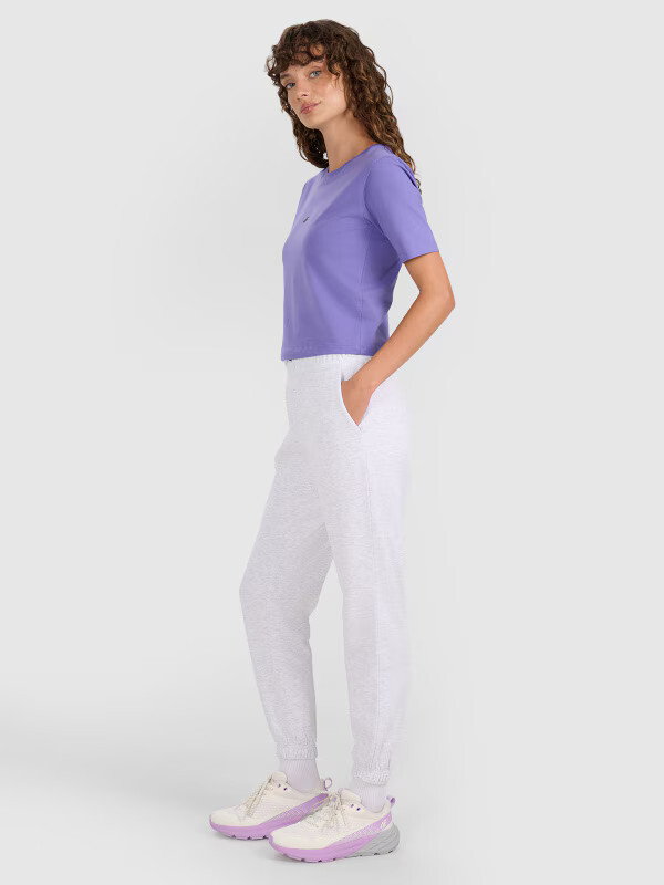 Брюки спорт женские 4F Trousers Cas 4FWMM00TTROF1137-27M XS серые фото 3