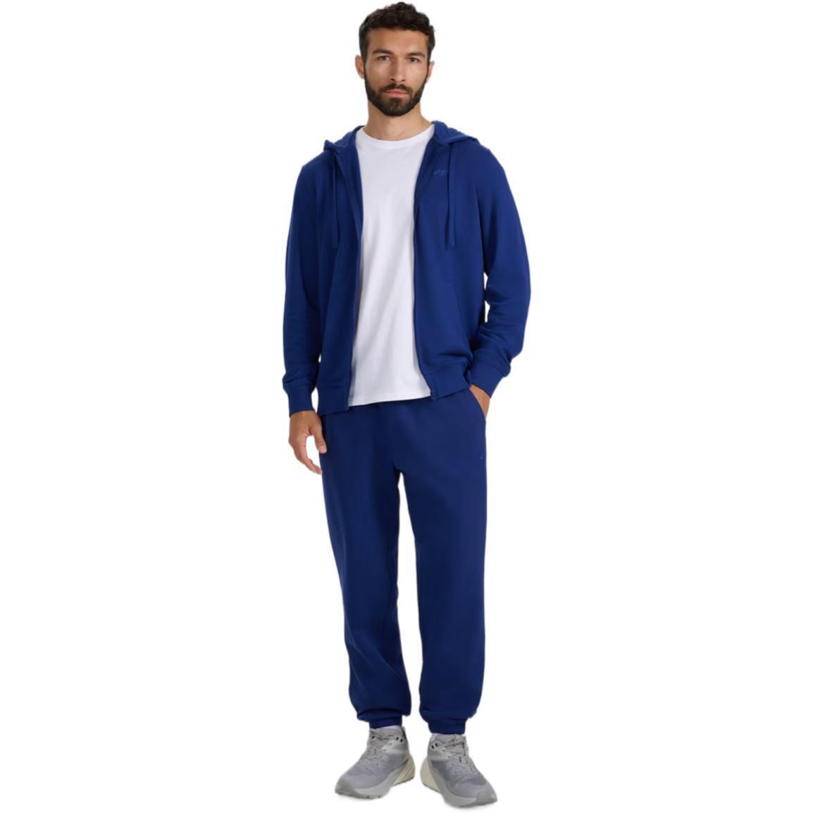 Штани спорт чоловічі 4F Trousers Cas 4FWMM00TTROM1140-031S S синіфото2