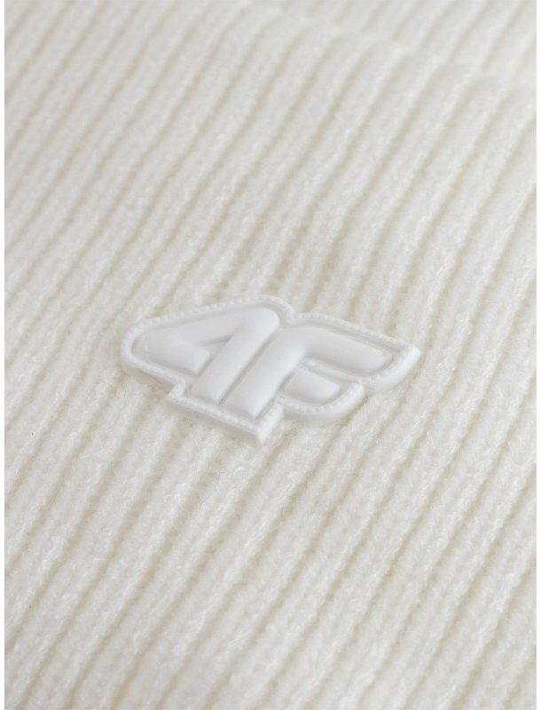 Шапка женская 4F Cap U562 белая фото 2