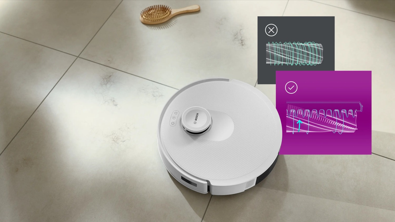 Робот-пылесос Bosch Spotless+ BCRD1W фото