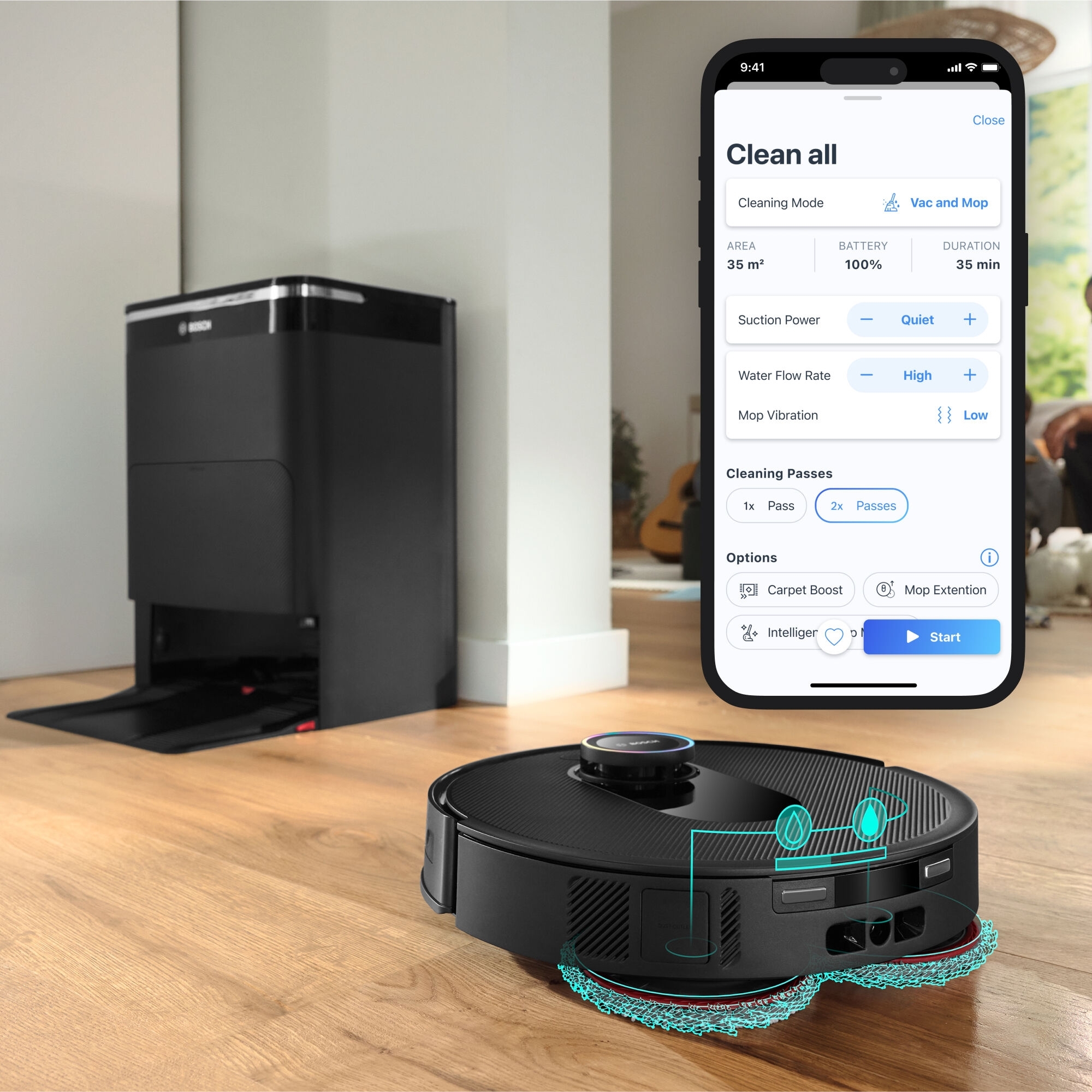 Робот-пилосос Bosch Spotless Max Cam BCRDW3BXфото7