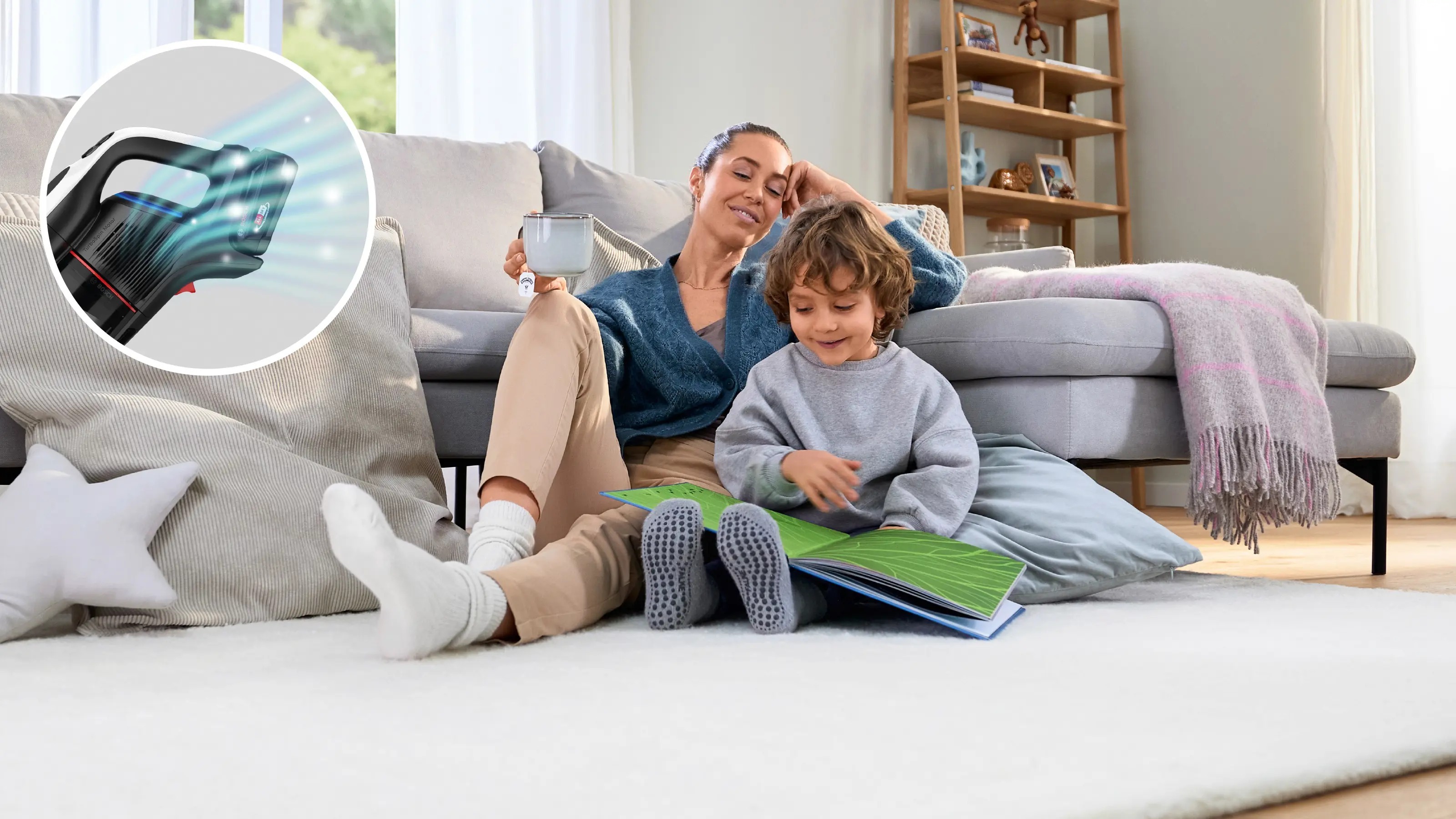 Аккумуляторный пылесос Bosch Unlimited 9 BCS931WBA фото 7