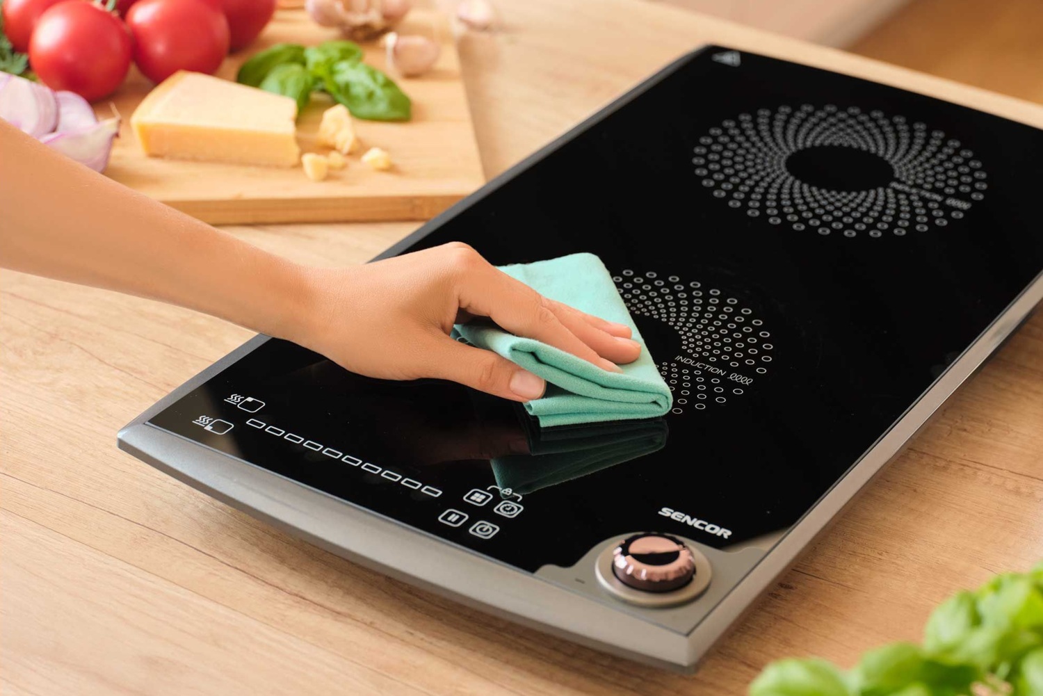 Плита настольная индукционная Sencor SCP5414GY фото