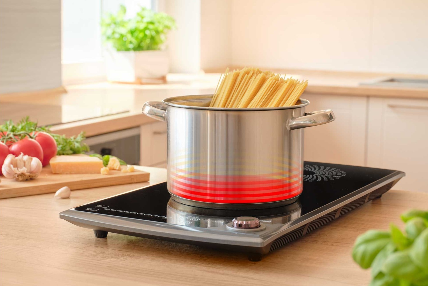 Плита настольная индукционная Sencor SCP5414GY фото