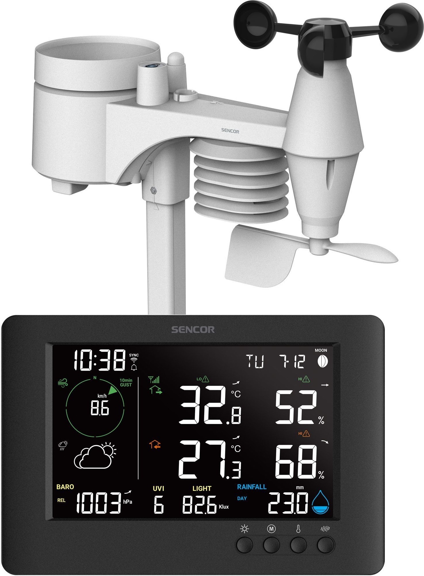 Метеостанція Sencor SWS10500WIFIфото
