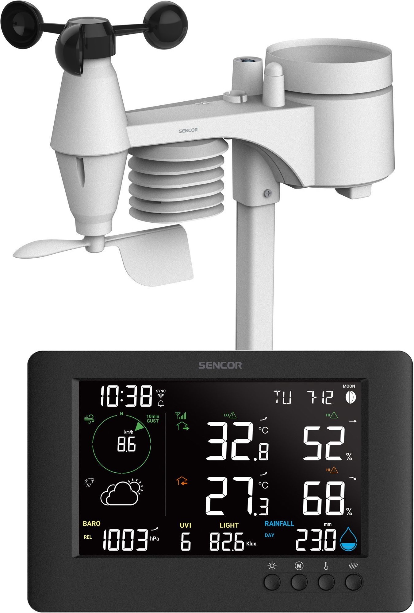 Метеостанція Sencor SWS10500WIFIфото