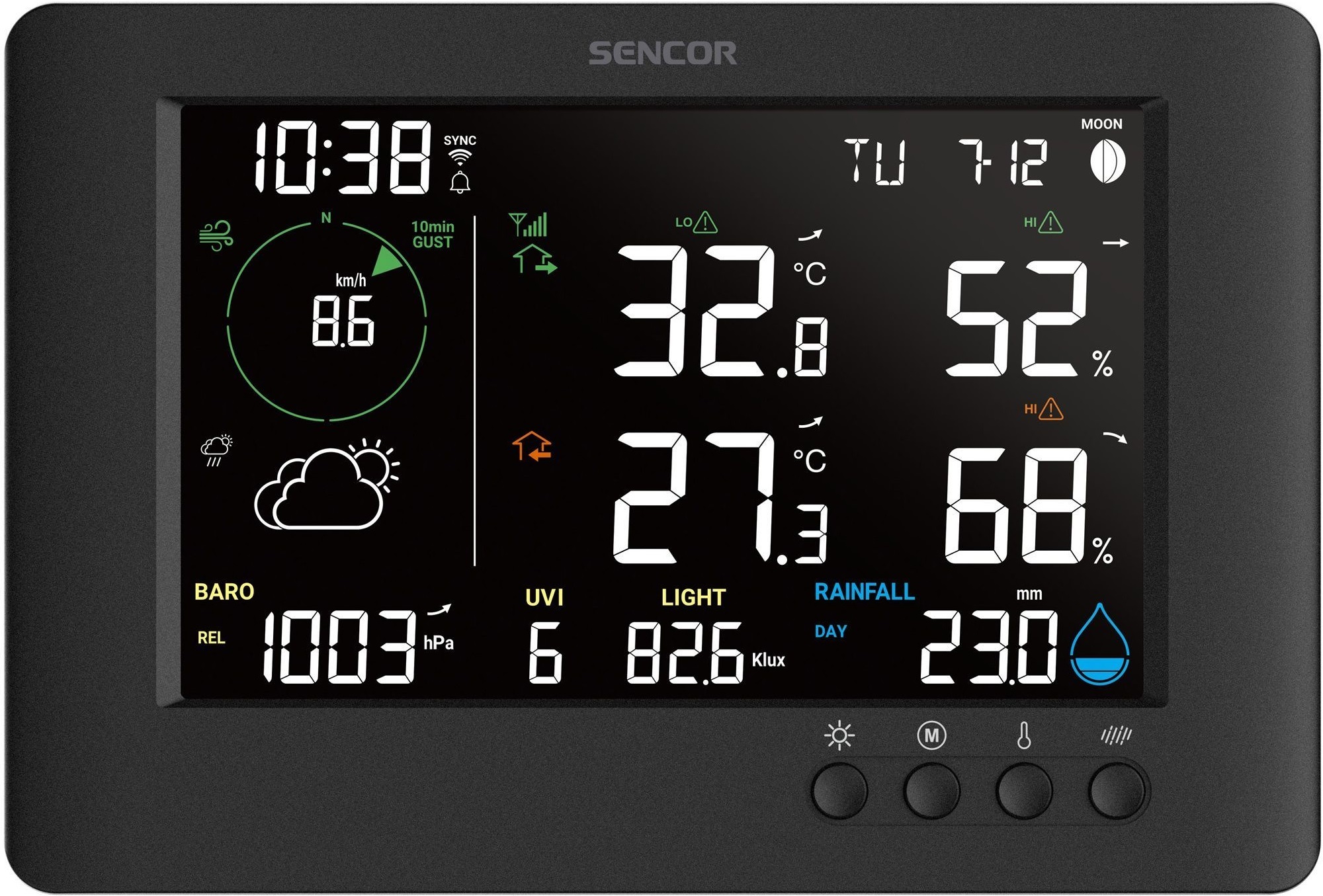 Метеостанція Sencor SWS10500WIFIфото