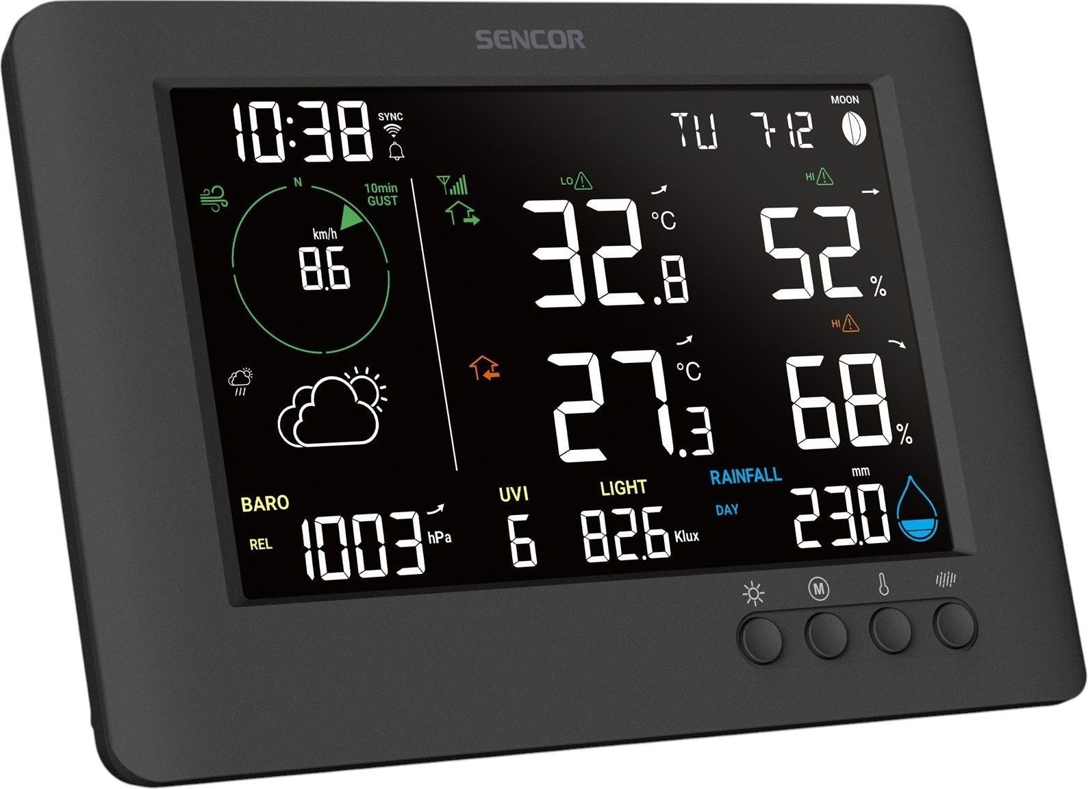 Метеостанція Sencor SWS10500WIFIфото