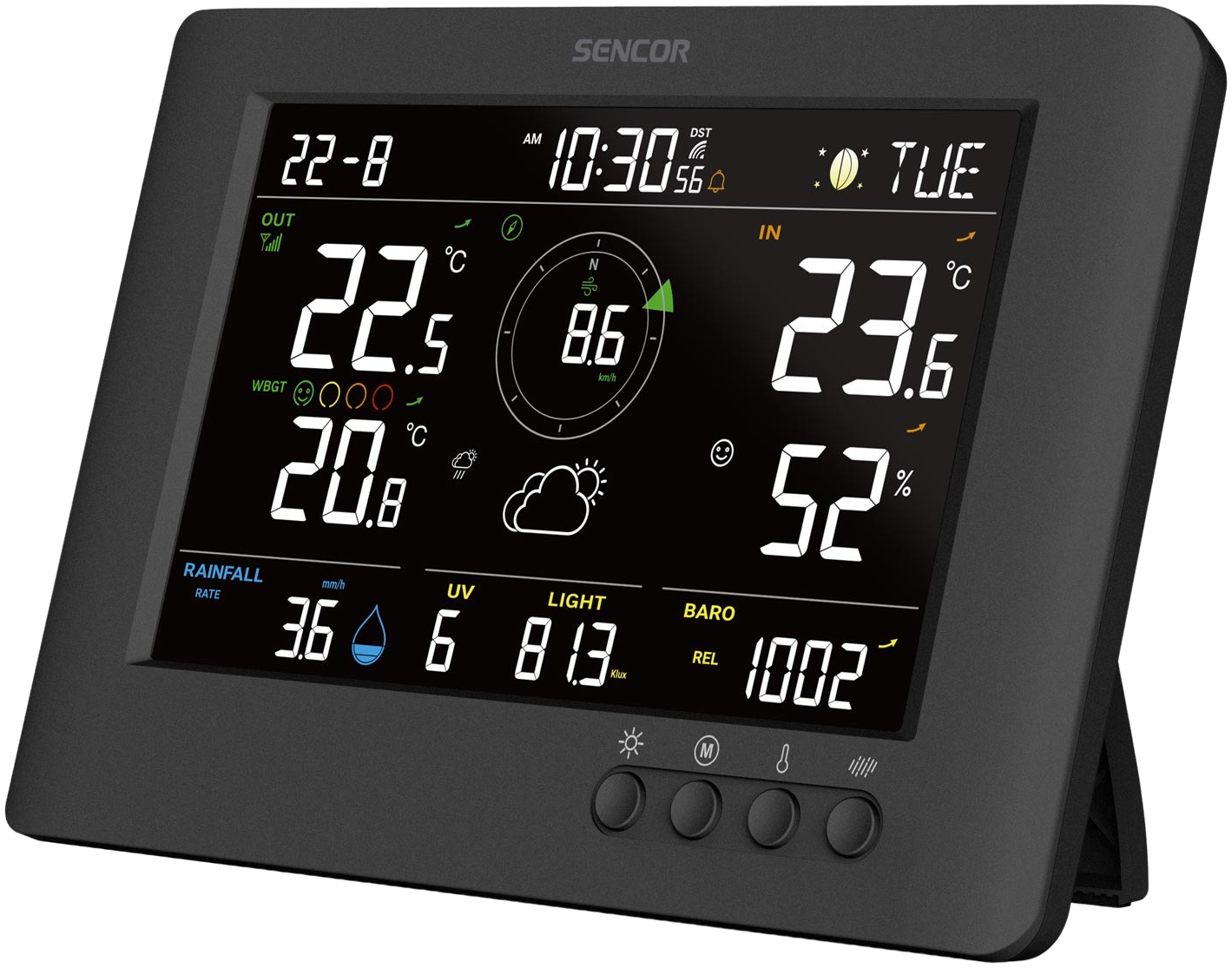 Метеостанція Sencor SWS9500фото