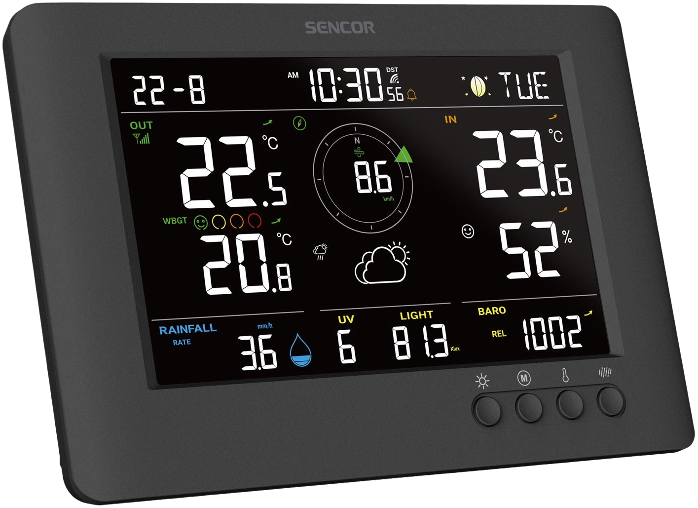 Метеостанція Sencor SWS9500фото