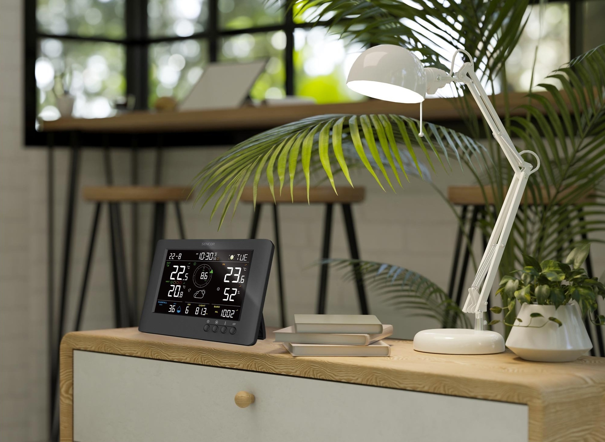 Метеостанція Sencor SWS9500фото