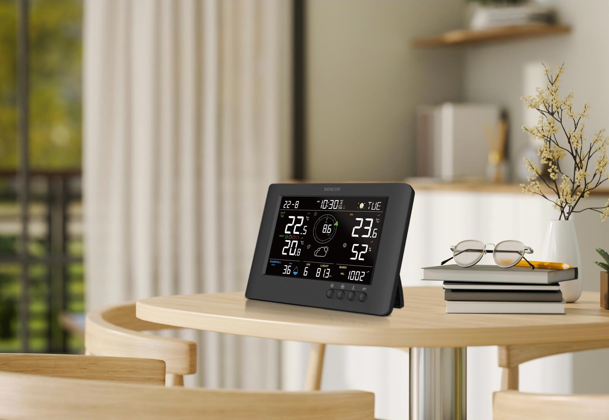 Метеостанція Sencor SWS9500фото