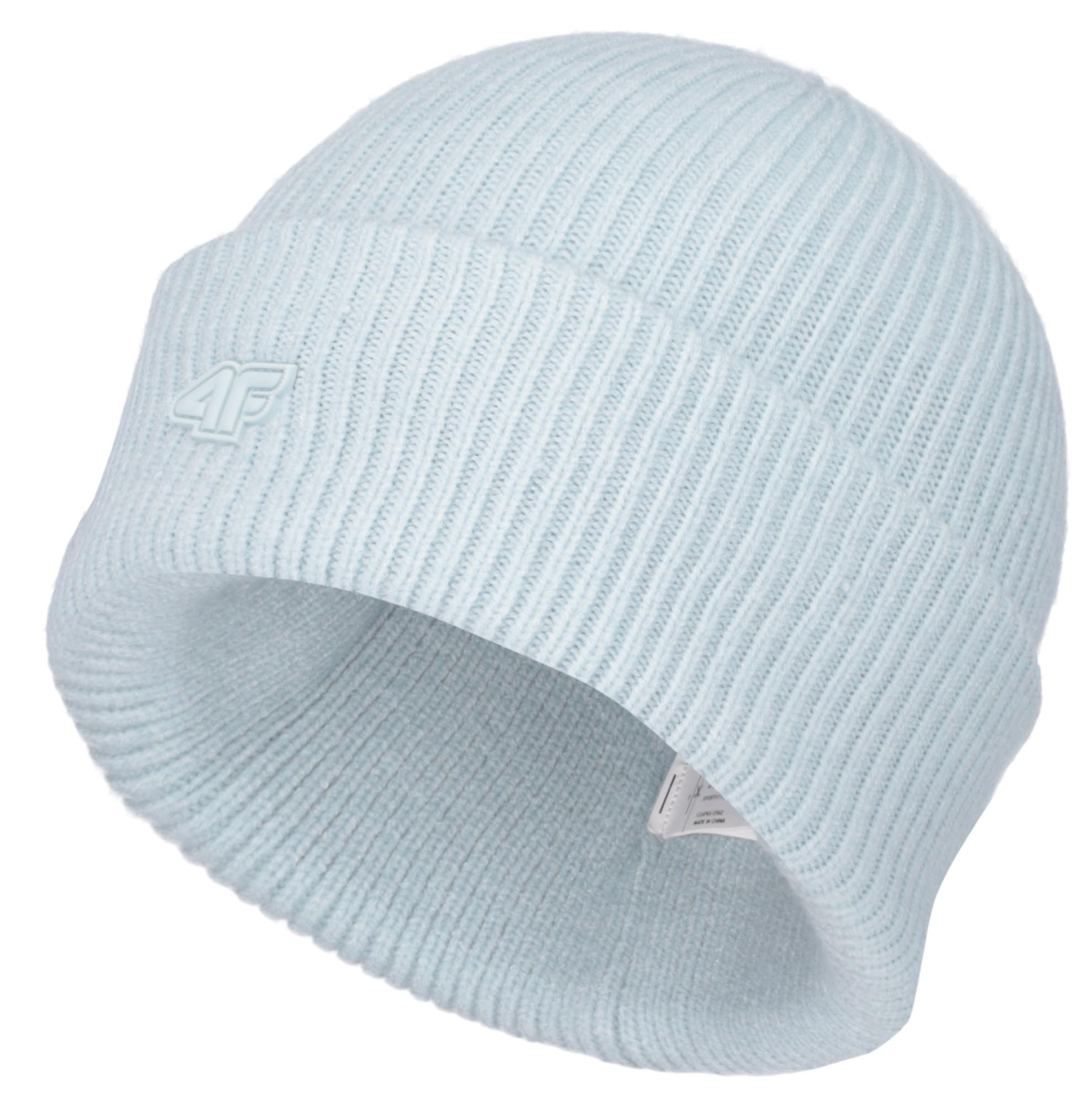 Шапка женская 4F Cap U562 голубая фото 2