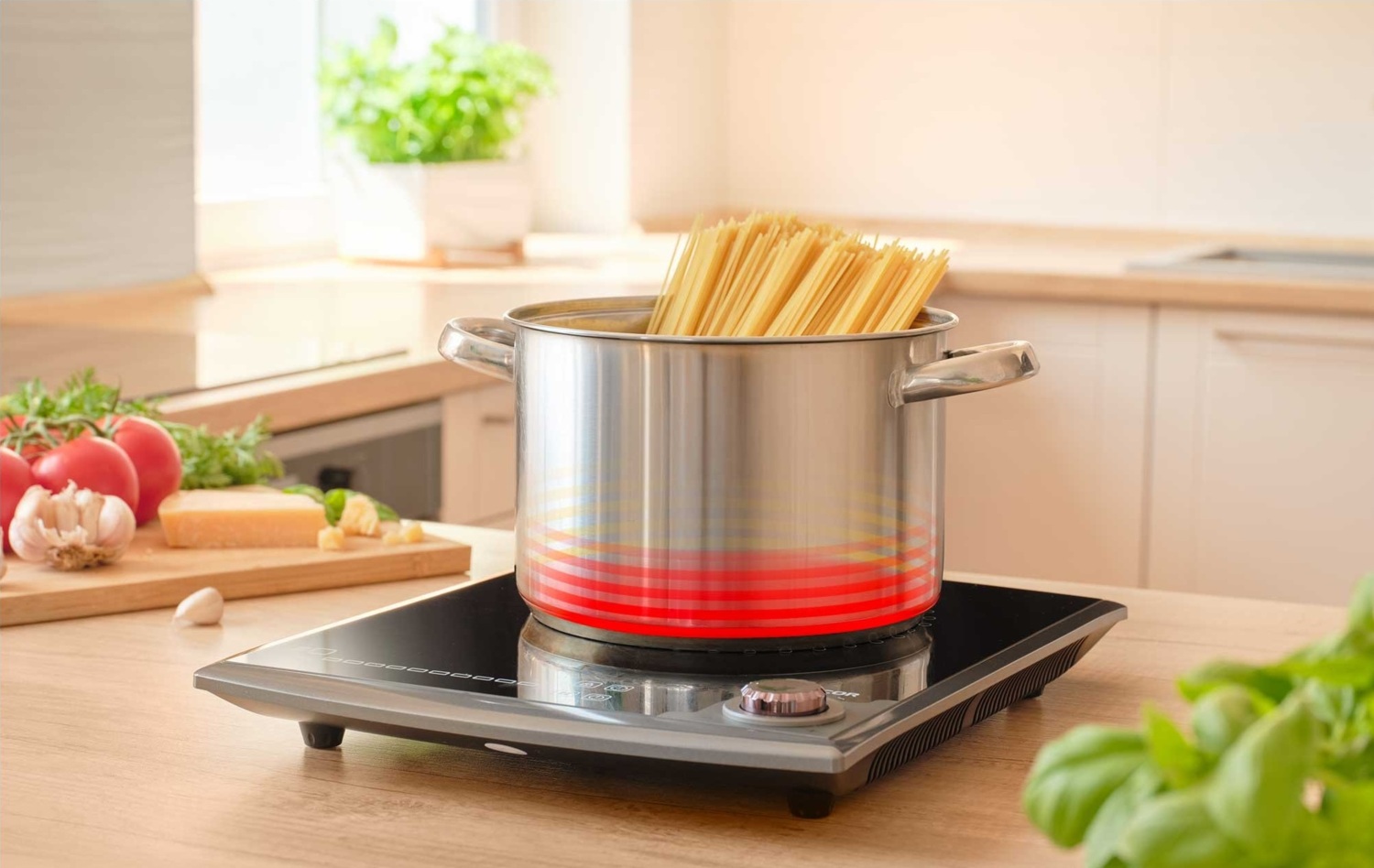 Плита настольная индукционная Sencor SCP3414GY фото