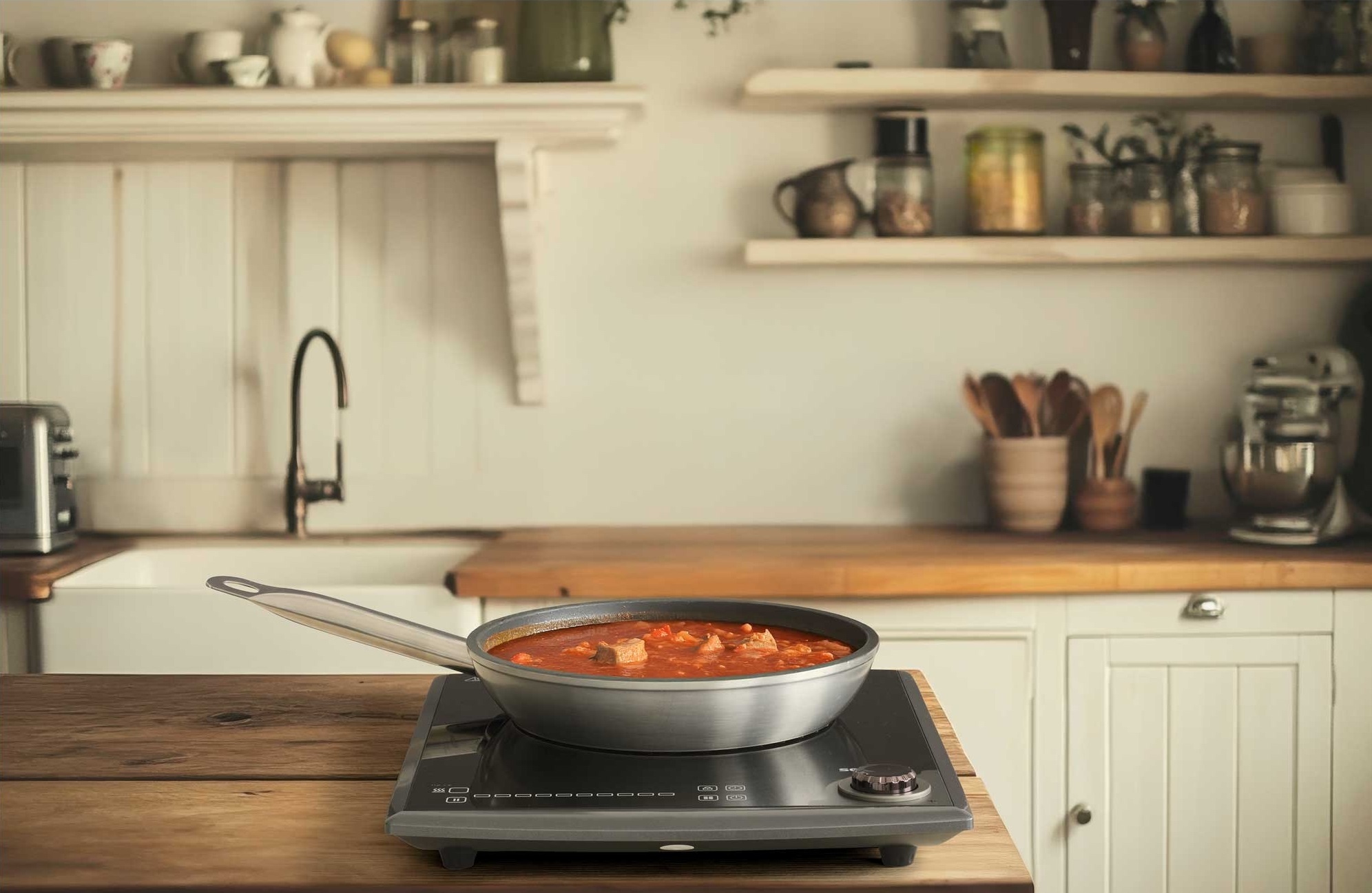 Плита настольная индукционная Sencor SCP3414GY фото 12