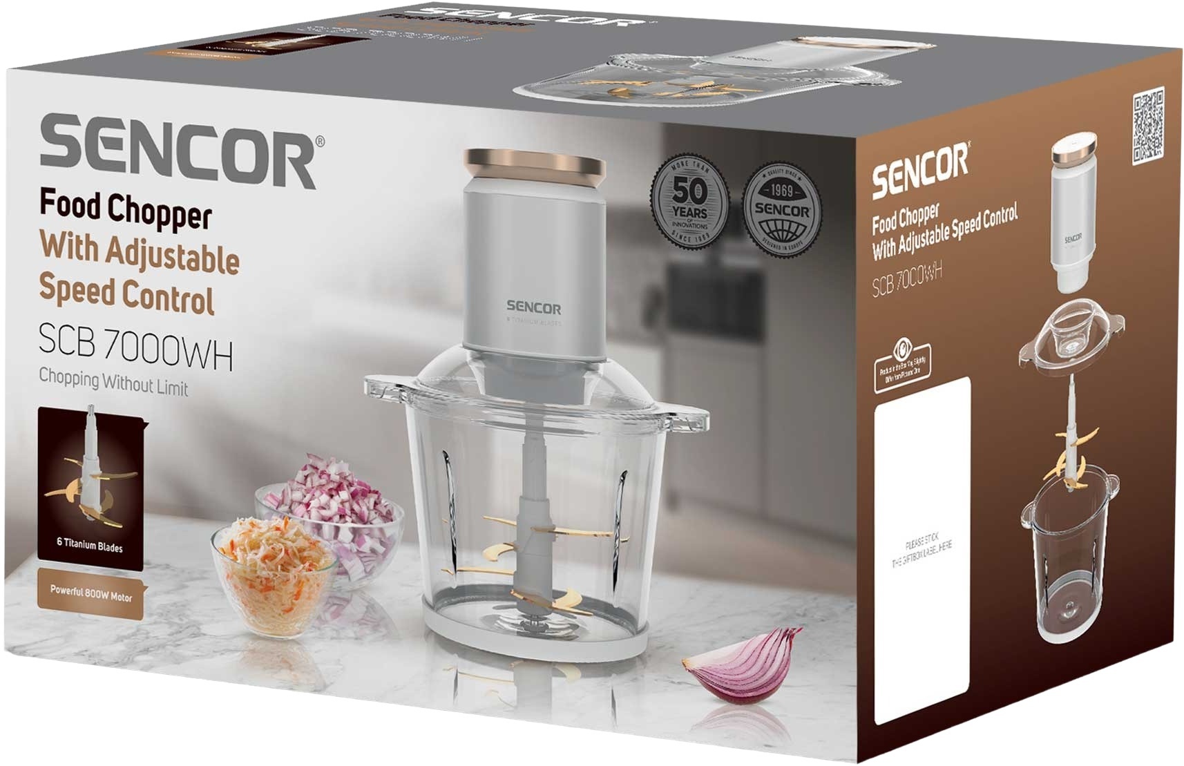 Измельчитель Sencor SCB7000WH фото 7