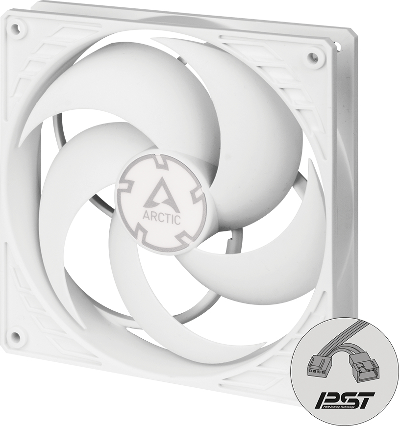 Корпусний вентилятор ARCTIC P14 PWM PST White (ACFAN00197A)фото2