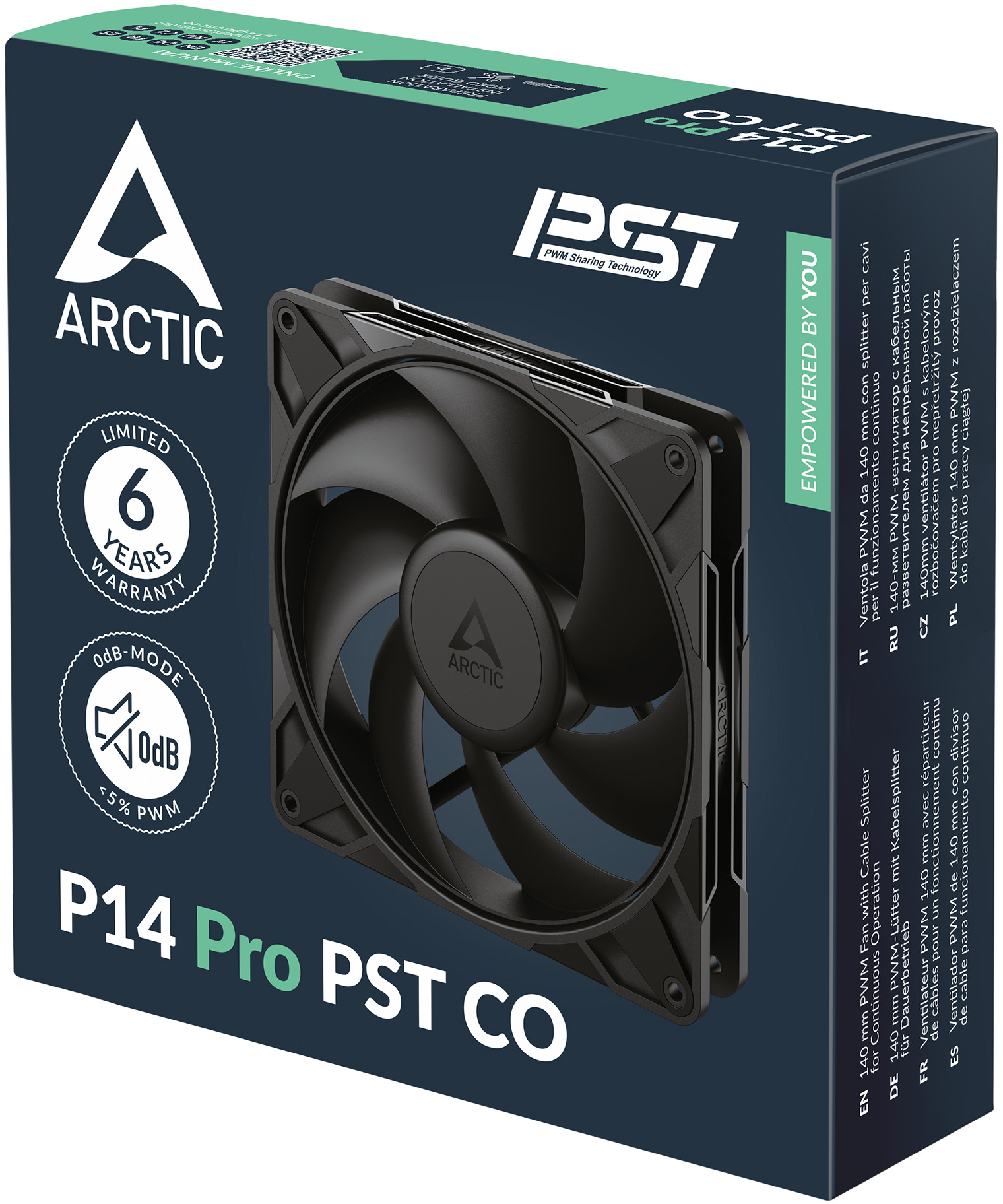 Корпусний вентилятор ARCTIC P14 Pro PST CO (ACFAN00316A)фото6