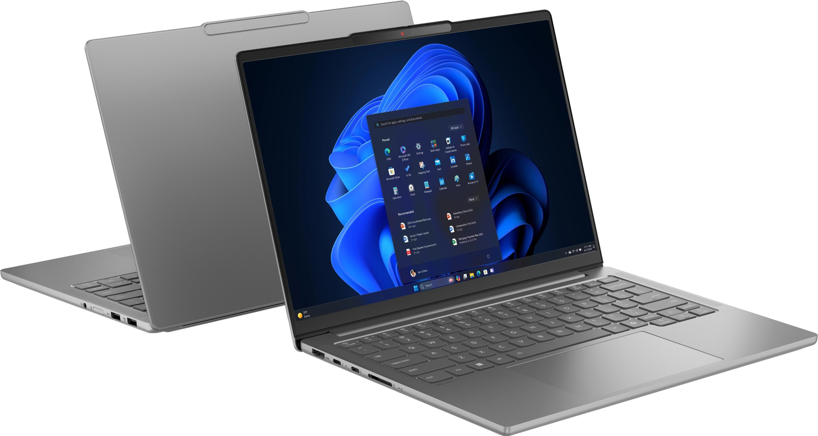 Ноутбук LENOVO IdeaPad Pro 5 14IAH10 Luna Grey (83JK0027RA) фото 15