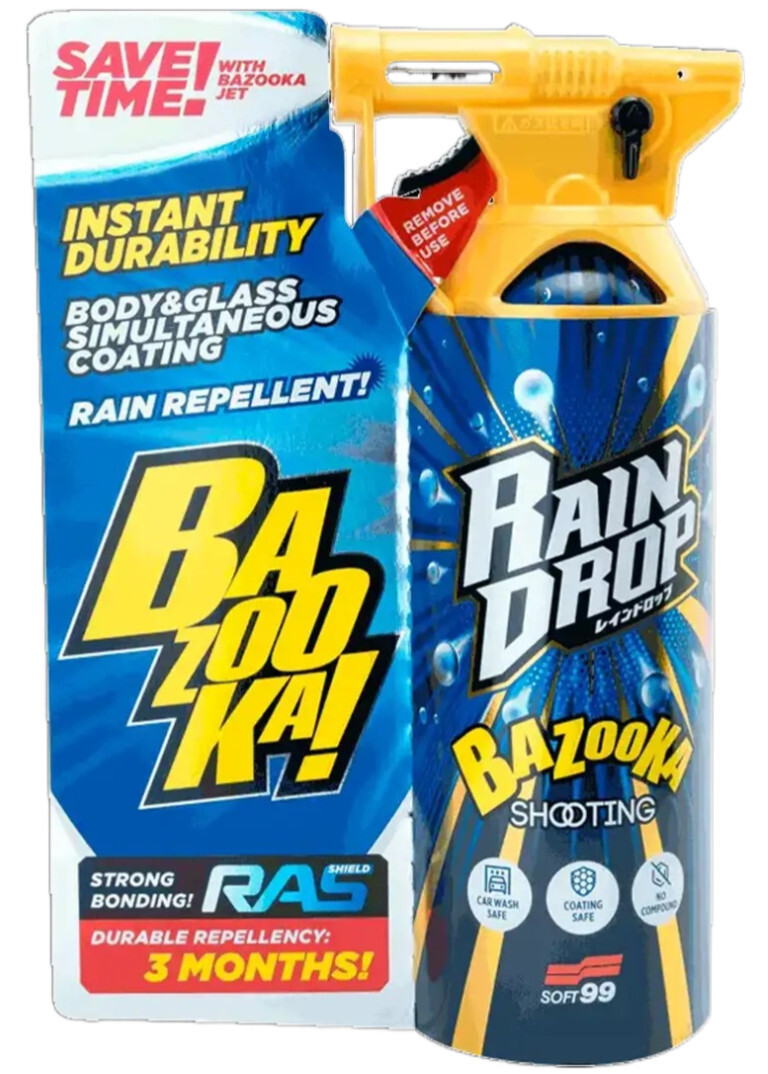 Универсальное защитное покрытие для быстрого нанесения SOFT99 Rain Drop фото 2