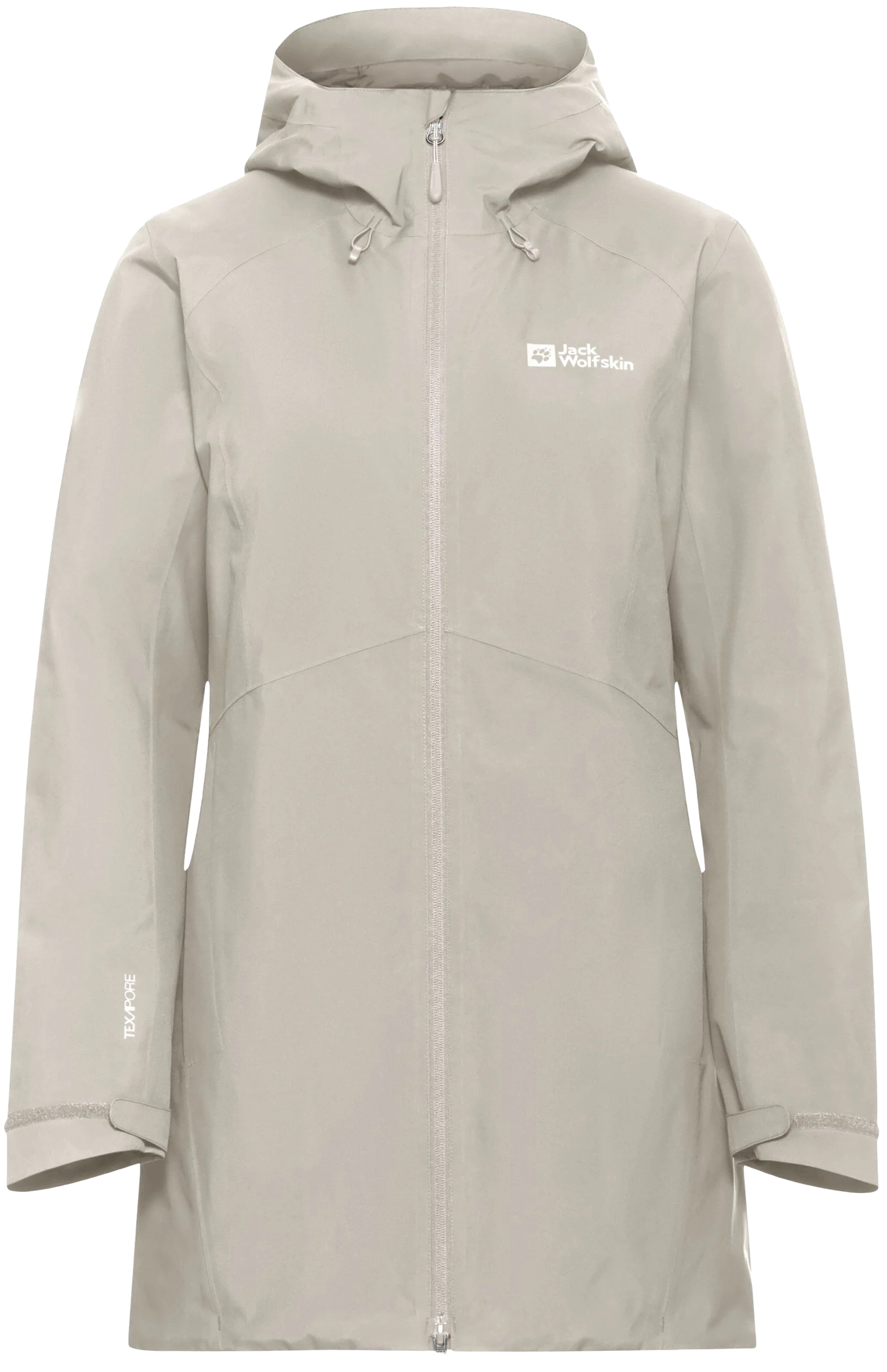 Женское полупальто Jack Wolfskin Heidelstein Ins Jkt W XL бежевое фото 7