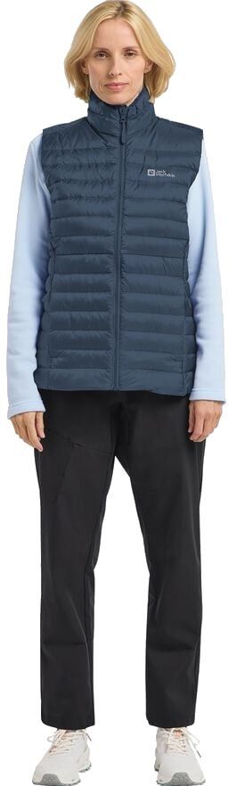 Жилетка пуховий жіночий Jack Wolfskin Pilvi Down Vest M Rds 1207771-C0412 XL темно-синяфото9