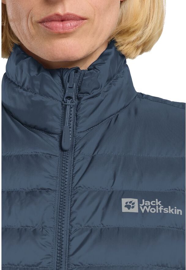 Жилетка пуховий жіночий Jack Wolfskin Pilvi Down Vest M Rds 1207771-C0412 XL темно-синяфото4