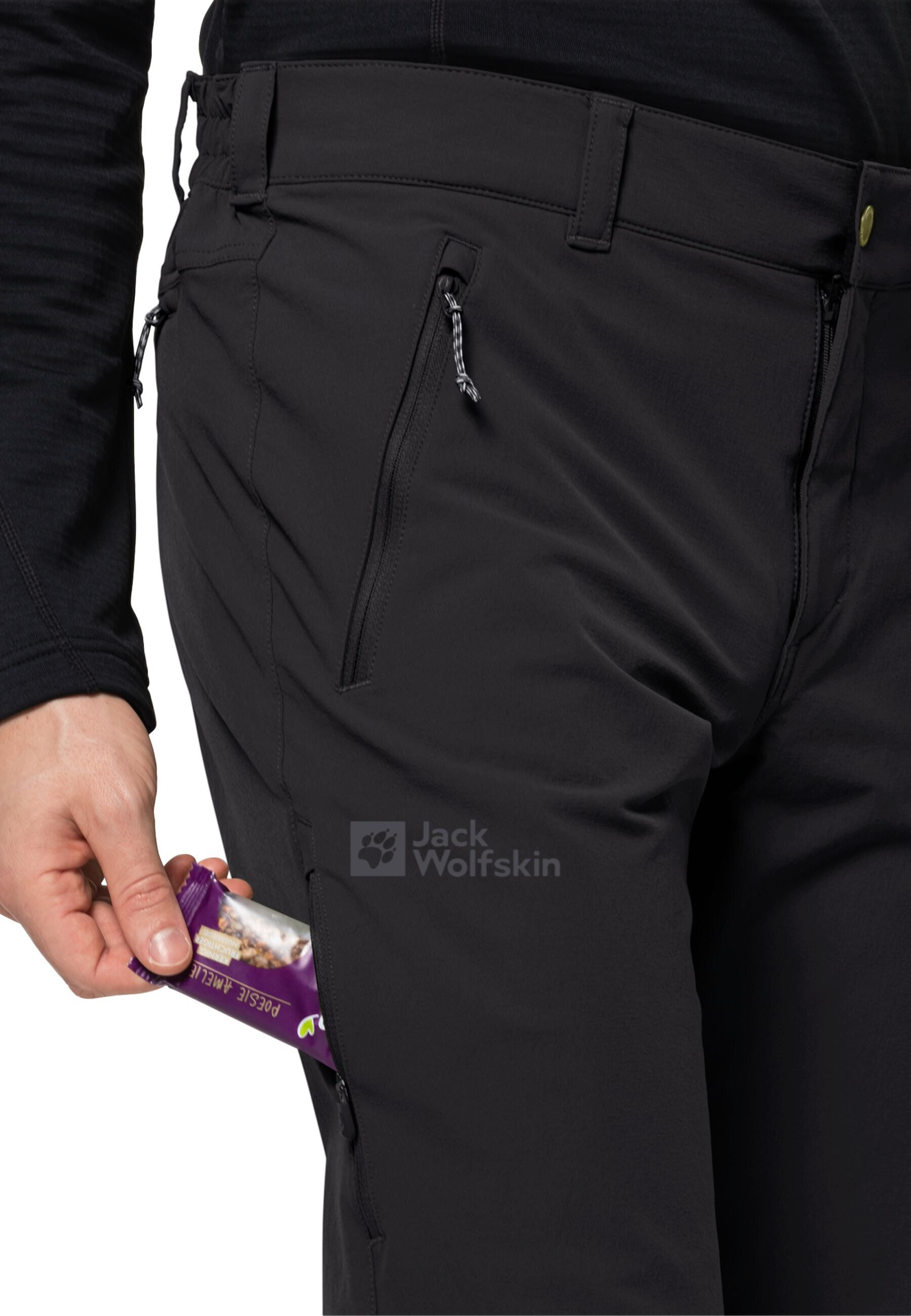 Брюки мужские Jack Wolfskin Activate Xt Pants M 56 черные фото 6
