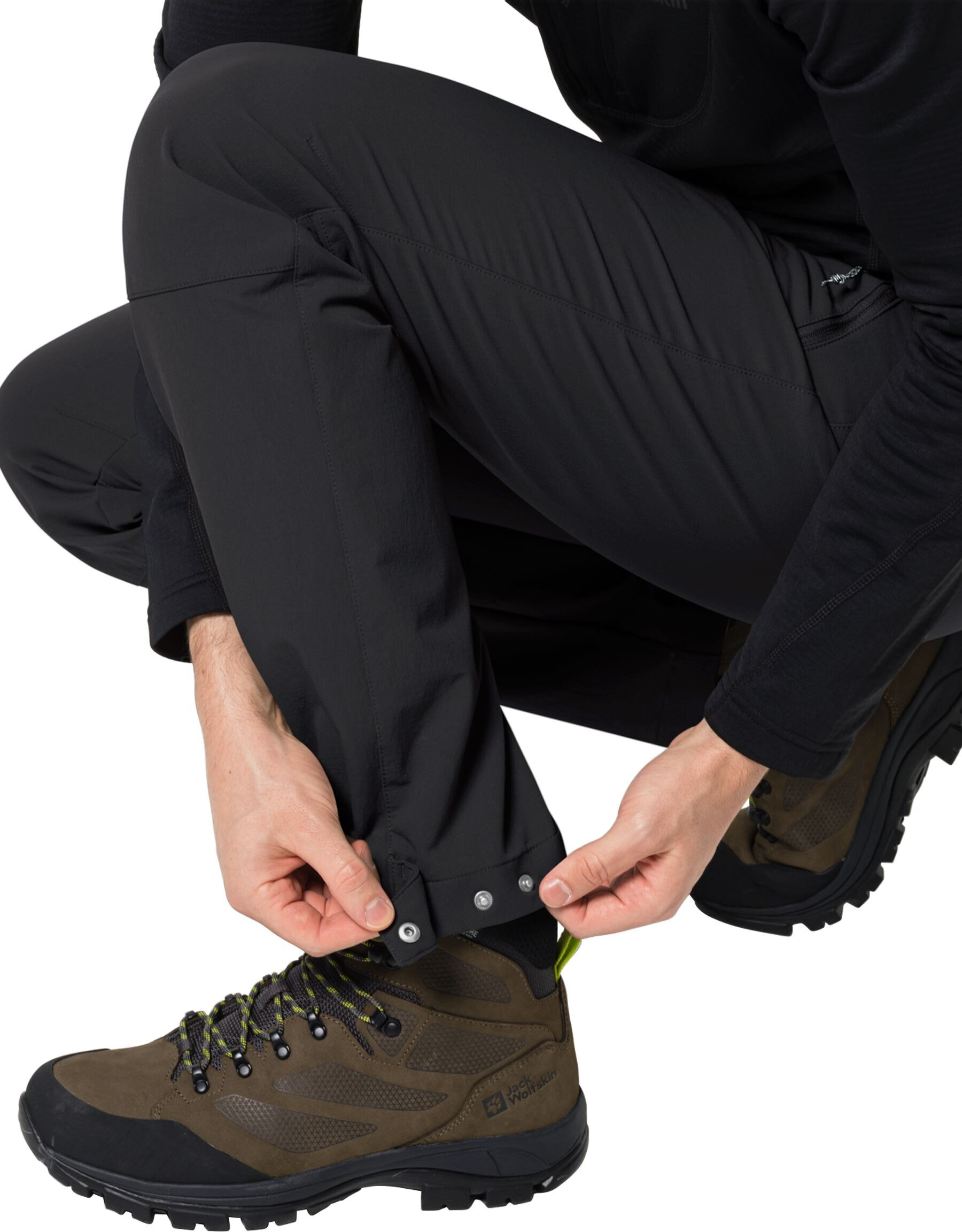 Брюки мужские Jack Wolfskin Activate Xt Pants M 56 черные фото 7