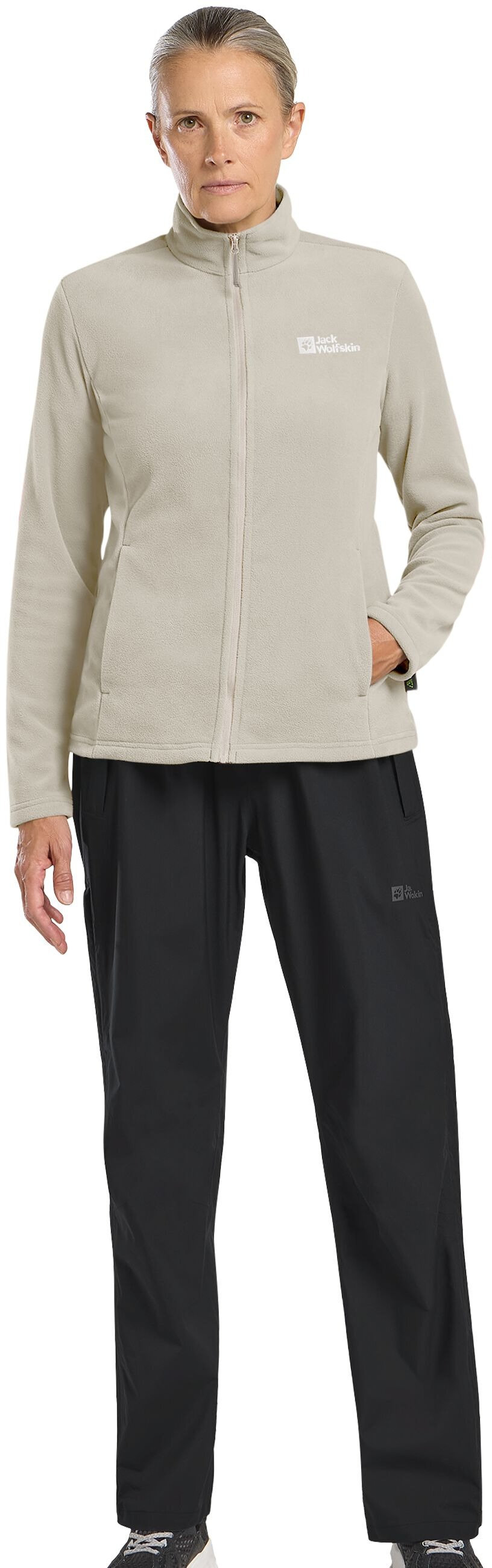 Кофта женская Jack Wolfskin Taunus Fz W 1711391_A0056 XL молочная фото 10