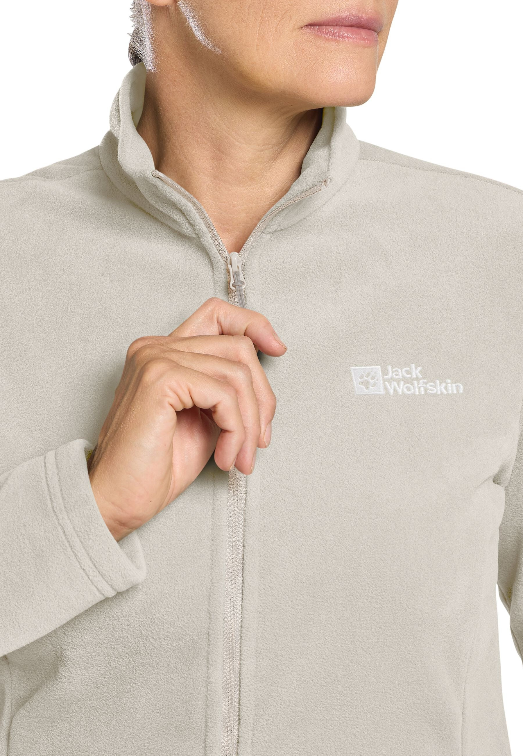 Кофта женская Jack Wolfskin Taunus Fz W 1711391_A0056 XL молочная фото 6