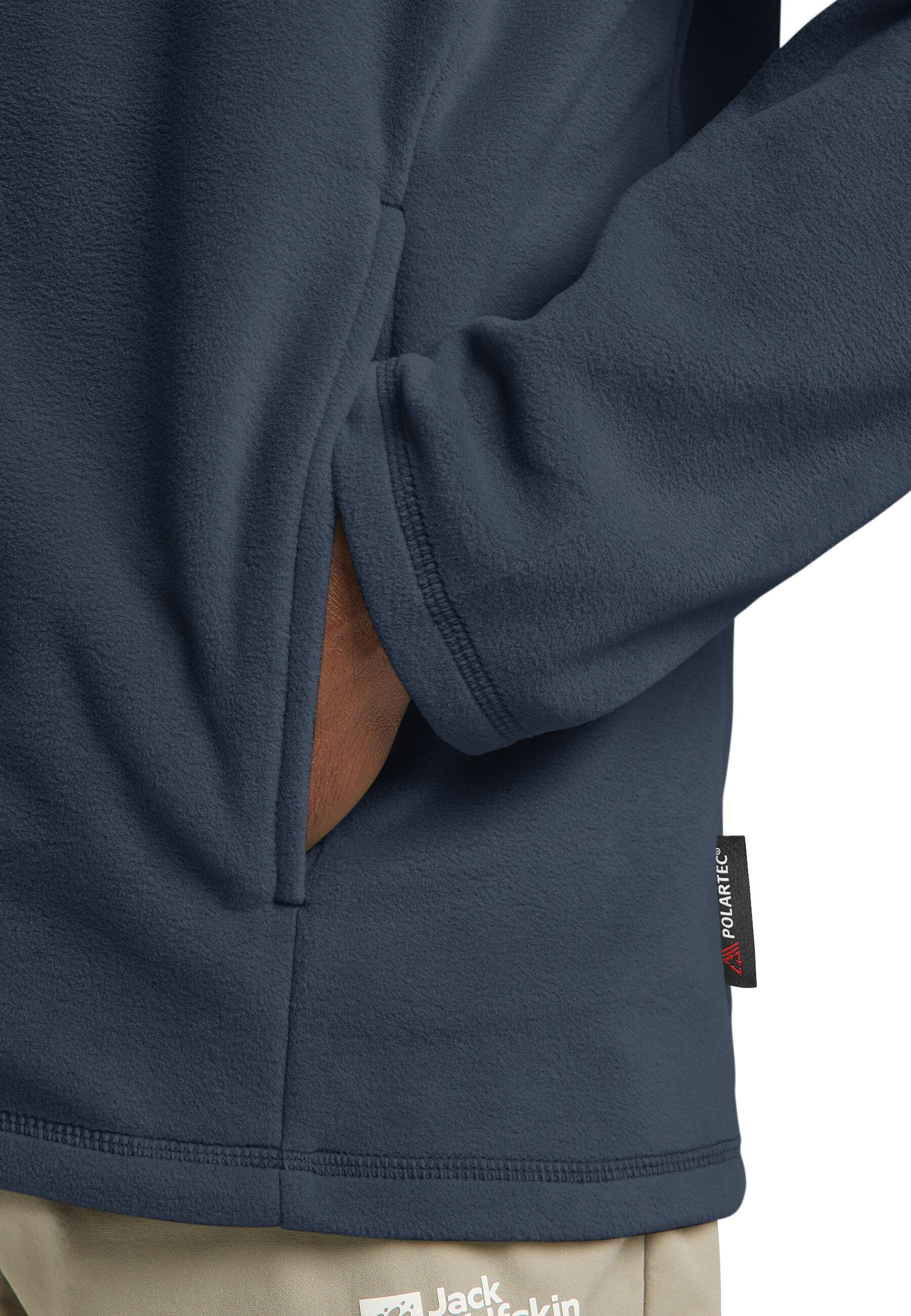 Кофта мужской Jack Wolfskin Taunus Fz M 1711451_C0412 XXL темно-синяя фото 6