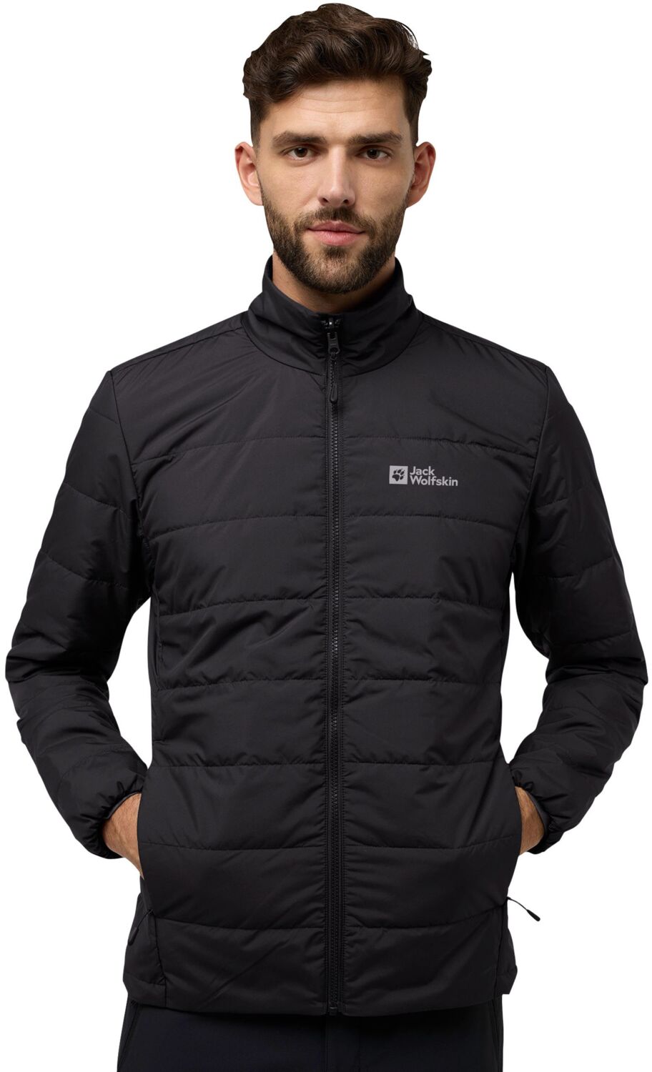 Куртка мужская Jack Wolfskin Romberg 3In1 Jkt M A61859-6350 L темно-серая фото